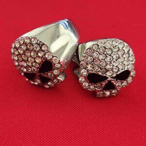 H-D Punisher Silver Bling Ring
